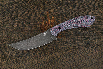 Нож туристический Lizard knives, клинок 125мм, сталь Х12МФ, рукоять Crazyfiber