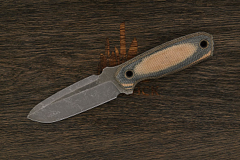 Нож тактический Нож с Котом Жаба, клинок 105мм, сталь AUS-10Co