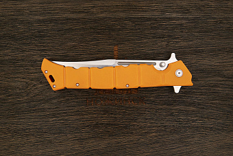 Складной нож Cold Steel Luzon Large, сталь 8Cr13MoV, рукоять термопластик оранжевый