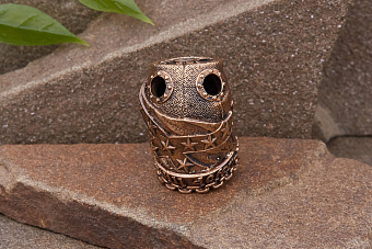 Бусина на темляк Конфедерат от мастерской Крымская бронза