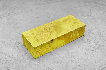 Кап клёна стабилизированный одноцветный Т9