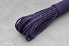 Паракорд «BlackSpiral purple», 1 метр - фото №1