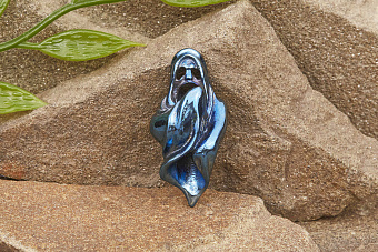 Бусина на темляк «Призрак» Т1 кобальт