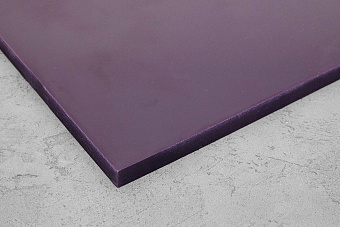 G10 лист 250х130х8(+)мм, фиолетовый