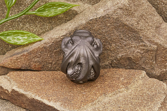 Бусина на темляк «Осьминог» титан