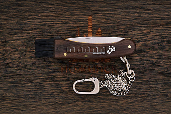 Грибной складной нож Fox Knives Mushroom, сталь 420С, рукоять палисандр
