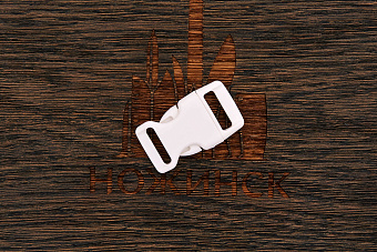 Застежка-фастекс 23×40мм. Гамма-1 (белый)