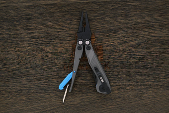 Мультитул SOG Flash MT (7 функций) серо-голубой