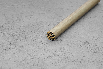 Мозаичный пин "Атом" 10,0x100 мм