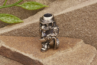 Бусина на темляк Базилио (биметалл) №79 от мастерской Крымская бронза