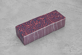 Авторская микарта, блок 136х45х30мм T068