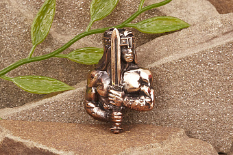 Бусина на темляк Конан от мастерской Крымская бронза