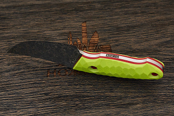 Нож EDC Lizard knives, клинок 85мм, сталь AUS-10Co, рукоять G-10 зелёный