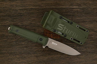 Нож тактический Kizlyar Supreme Sturm, клинок 119мм, сталь PGK, рукоять кратон