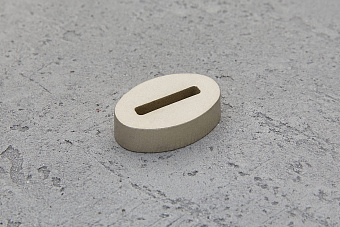 Больстер из нейзильбера 8мм, 30x20мм