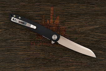 Складной нож WIN+ Kogatana S, сталь D2, рукоять G10 черный