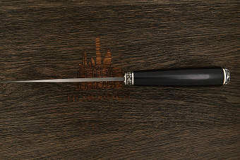 Разделочный нож Игоря Пампуха Модель 007, клинок 145мм, булат нержавеющий, рукоять граб