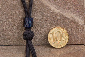 Бусина №5.1 (синяя)