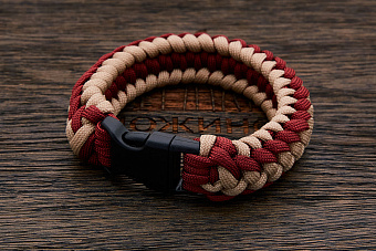 Браслет "Spikelet" beige, размер L