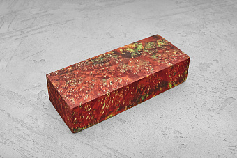 Кап клёна стабилизированный трехцветный Т59