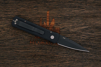 Автоматический складной нож Pro-Tech Godson, сталь 154СМ DLC, рукоять алюминий