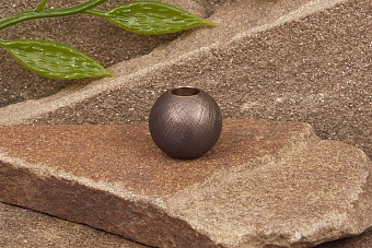 Бусина на темляк «Круглая», антик