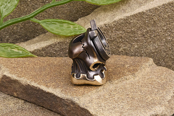 Бусина для темляка Счастливчик 2026 (биметалл) от мастерской Братьев Пешковых