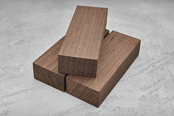 Венге (Wenge) ствол. Текстура-II (светлая), комплект 3шт