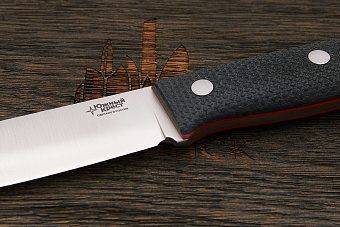 Нож туристический Южный крест Росомаха, клинок 130мм, сталь VG-10, рукоять текстолит чёрный