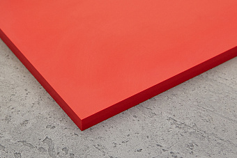 G10 лист 250х130х8(+)мм, красный