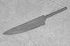 Заготовка для ножа, сталь AR-RPM9 2,9мм. Модель "Геликон У160" с клинком 160мм, ТО 61-62HRC - фото №1