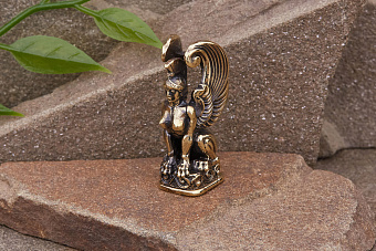 Бусина на темляк Сфинкс от мастерской Крымская бронза