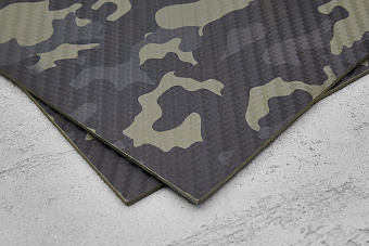 Kydex Camo olive 2,03мм, лист 300x200мм