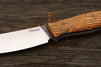 Разделочный нож Сергея Шадрина, сталь Elmax, рукоять микарта
