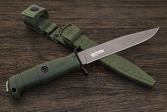 Нож тактический Kizlyar Supreme Vector, клинок 160мм, сталь Elmax, рукоять кратон
