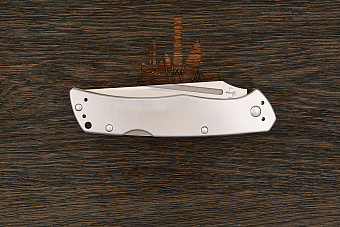 Складной нож Böker MEK, сталь Nitro-V, рукоять сталь