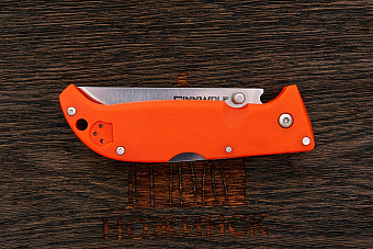 Складной нож Cold Steel Finn wolf, сталь AUS-8, рукоять грайвори оранжевый