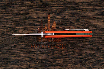 Складной нож Fox Knives Tur, сталь N690, рукоять G10 оранжевый