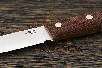 Нож туристический Южный крест ЯГД, клинок 100мм, сталь VG-10, рукоять текстолит койот