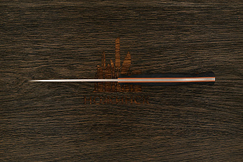 Нож туристический Мастерской Тать Горностай, клинок 105мм, сталь Cor-X, рукоять G10 черный 3D