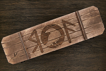 Разделочный нож Дмитрия Демина Скиннер в пенале, сталь QPM53/95X18