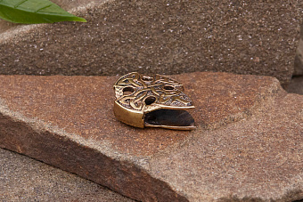 Бусина на темляк Сила кельта (средняя) от мастерской Крымская бронза