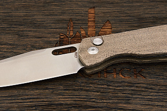 Нож складной CJRB Prado, клинок 95мм, сталь AR-SFII, рукоять микарта