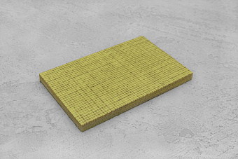 Джутовая микарта, плашка 130x80x8(+)мм жёлтая