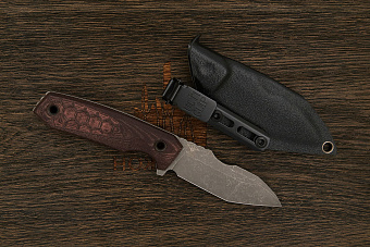 Нож EDC Нож с Котом Скрелинг, клинок 86мм, сталь M398