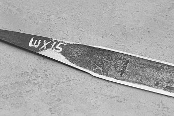 Клинок для ножа 145мм, модель "Якут" из стали ШХ15