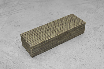 Джутовая микарта, блок 135х45х28мм Т6