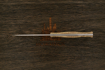 Нож туристический Мастерской Тать Горностай, клинок 105мм, сталь Cor-X, рукоять микарта