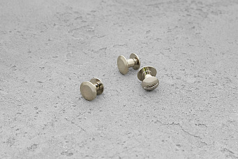 Винт ременной 5 мм (латунь/сталь) никель