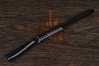 Темляк для ножа 'M "Змейка" (Black, Blacknet gray)